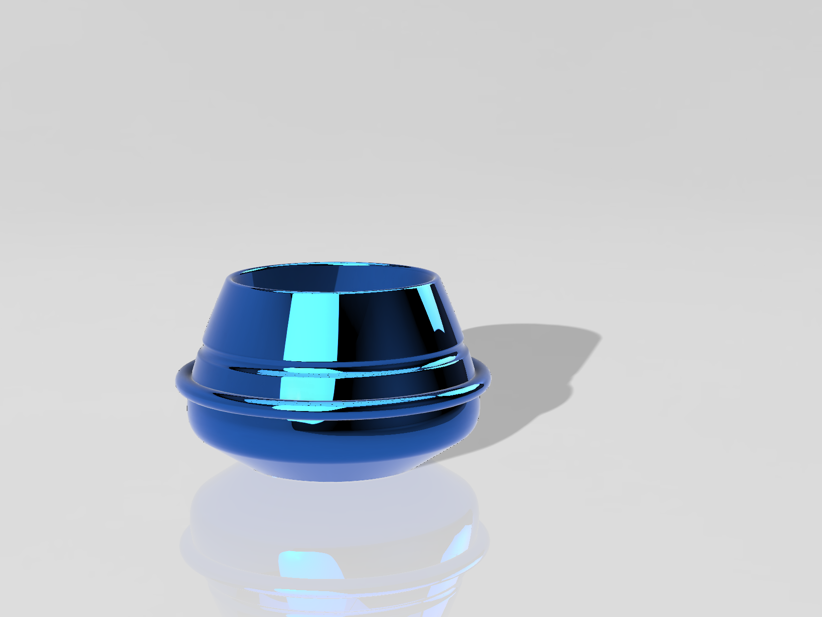 Vaso con render