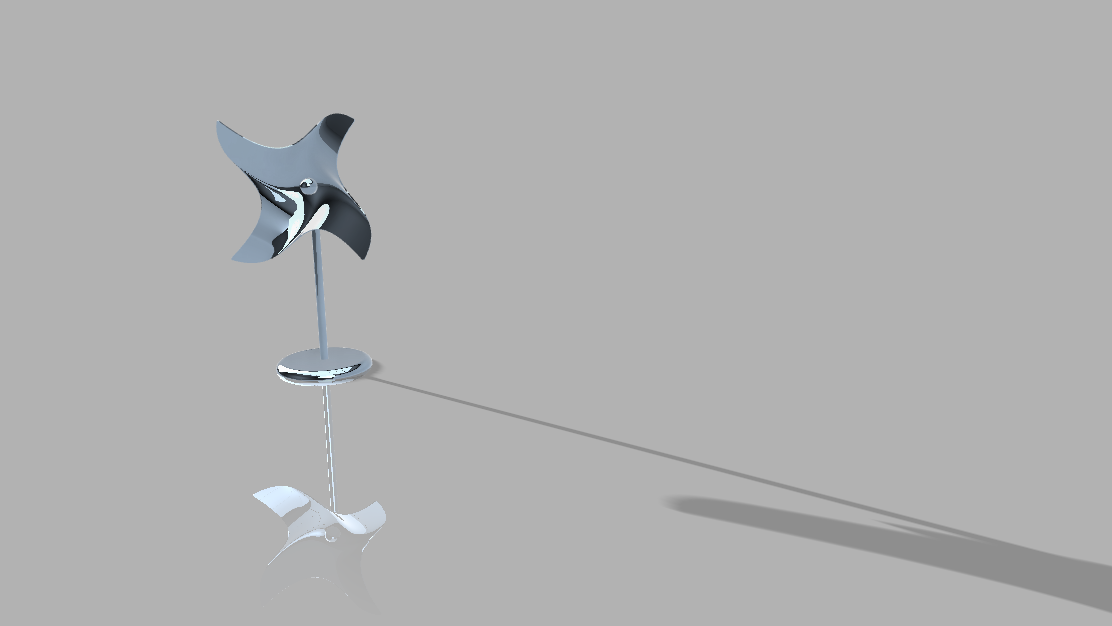 ventilatore con render