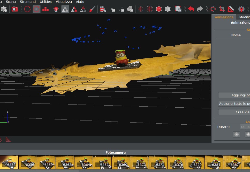 screenshot di dove sono arrivata.