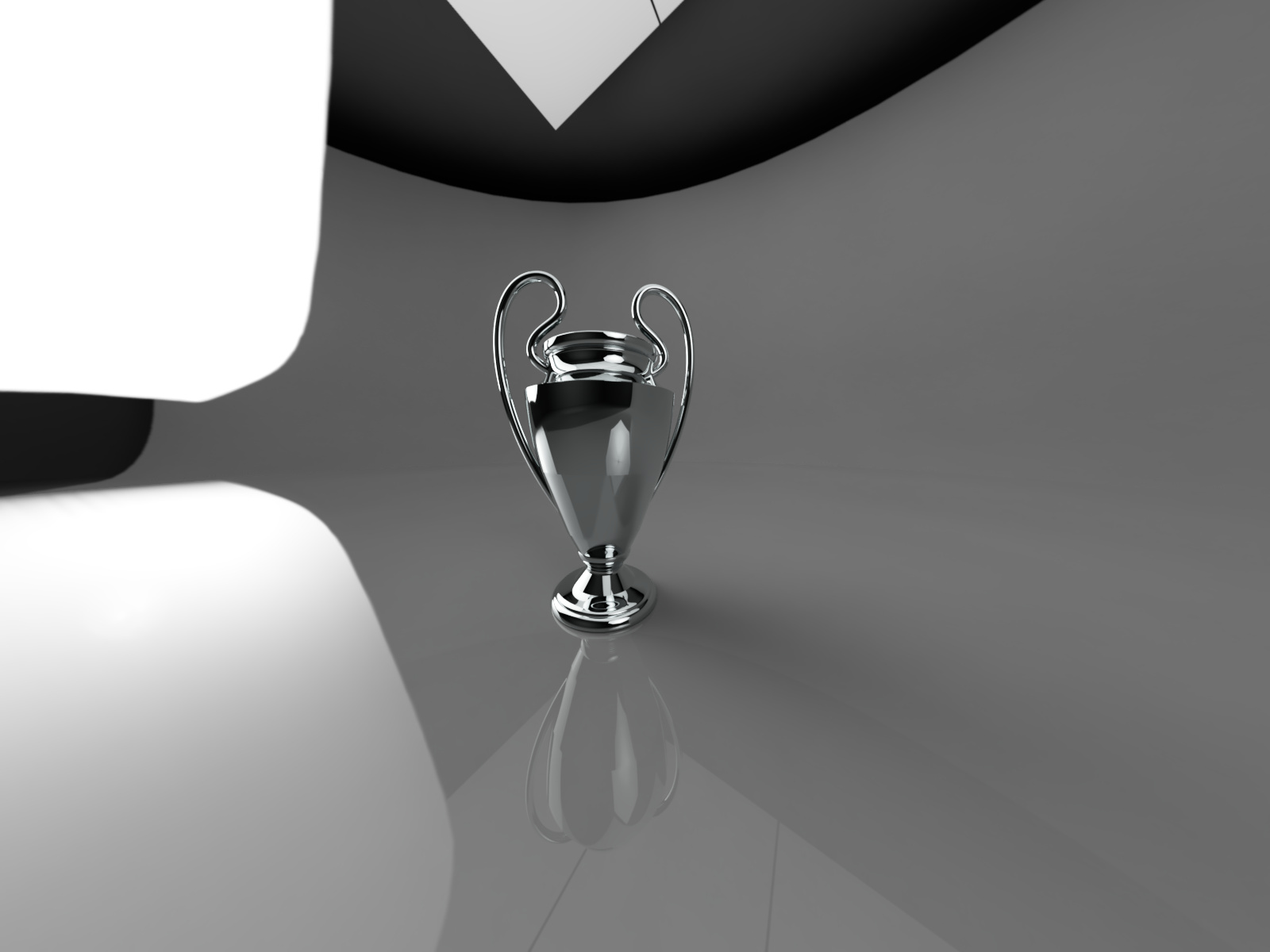 ho anche cercato di dare alla coppa una prospettiva più grandangolare