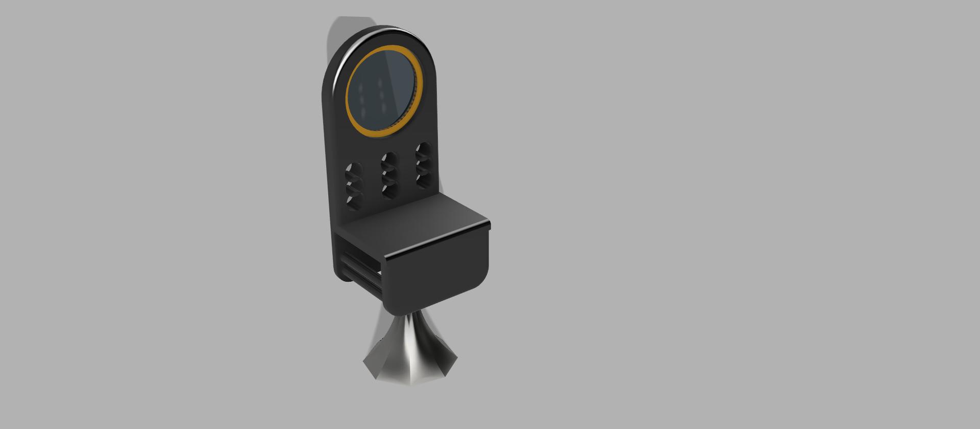 rendering della sedia