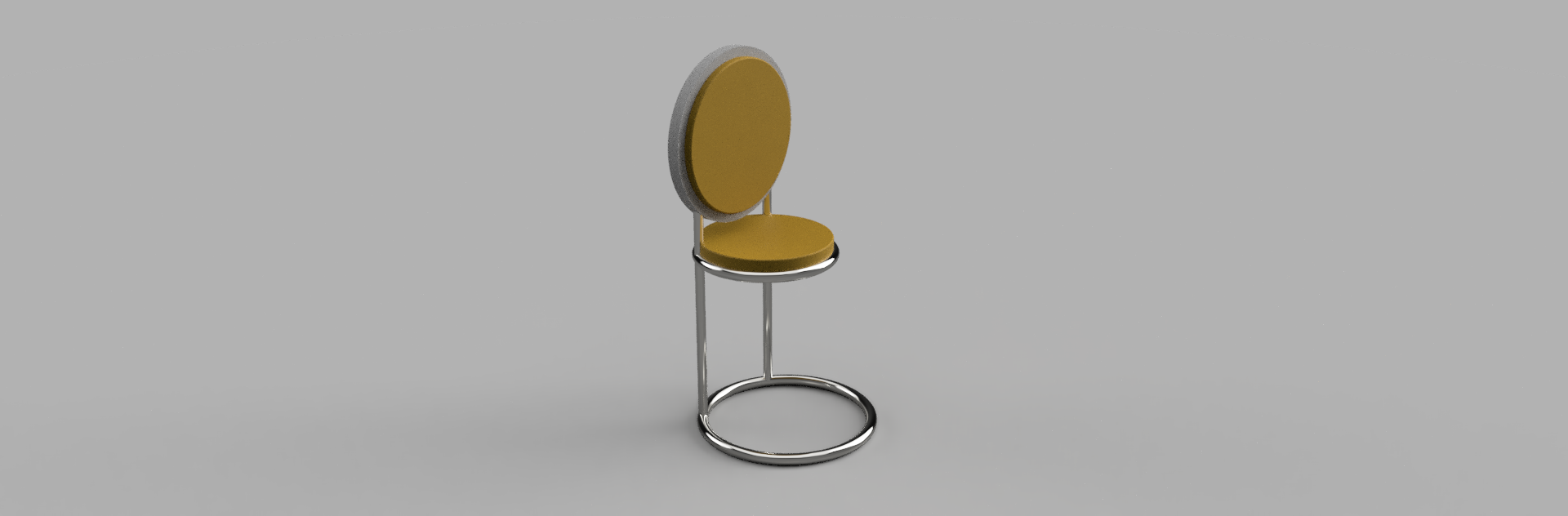 render della sedia uovo pcto