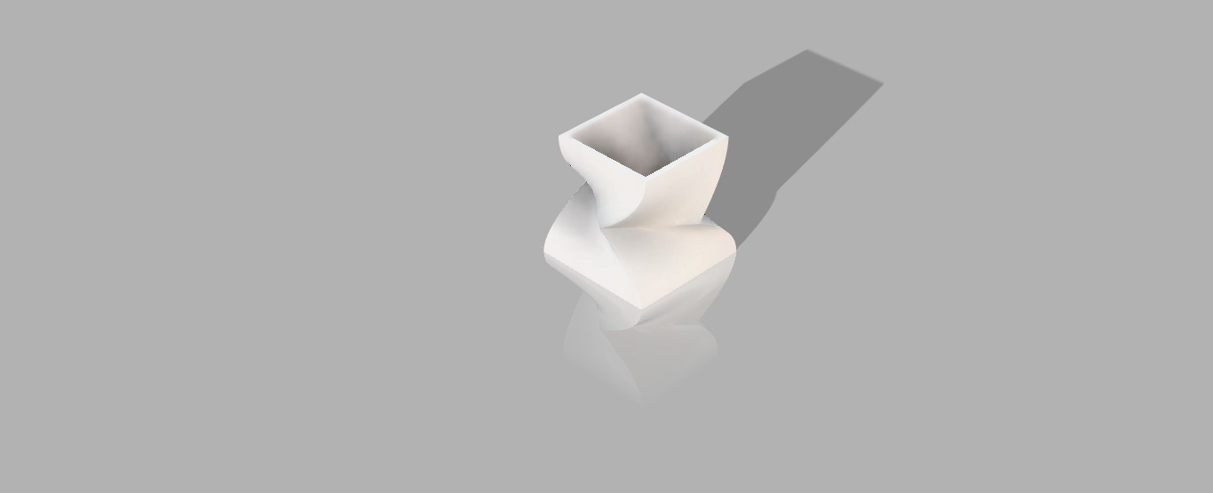 immagine del render del vaso