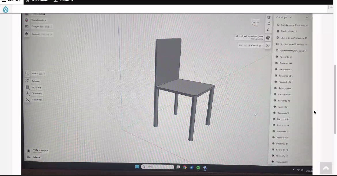 Consegno screen perché non ho il computer in funzione di consegnare 