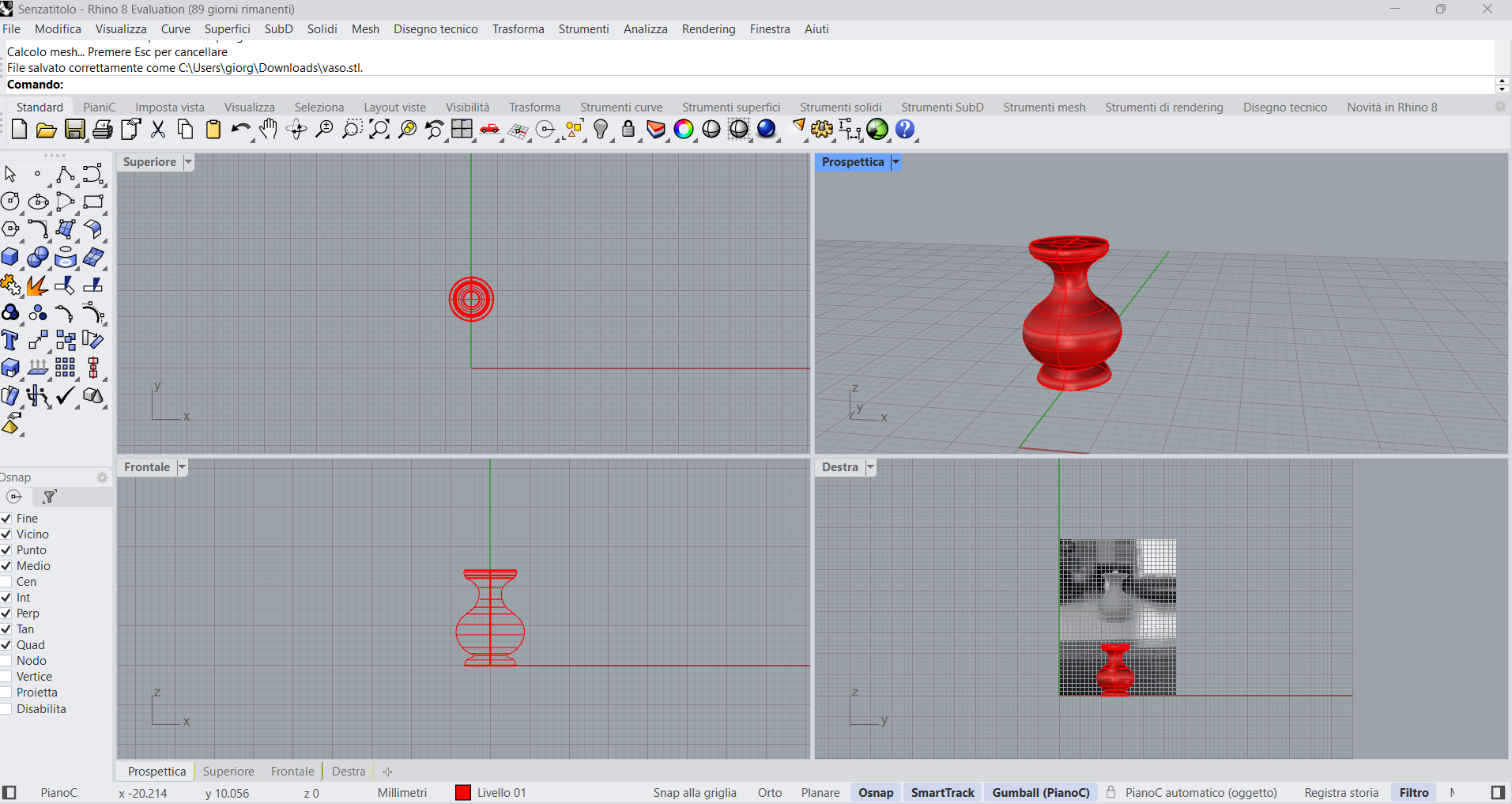 screen su rhynoceros
