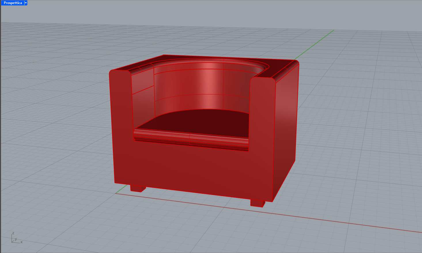 screen poltrona rhino