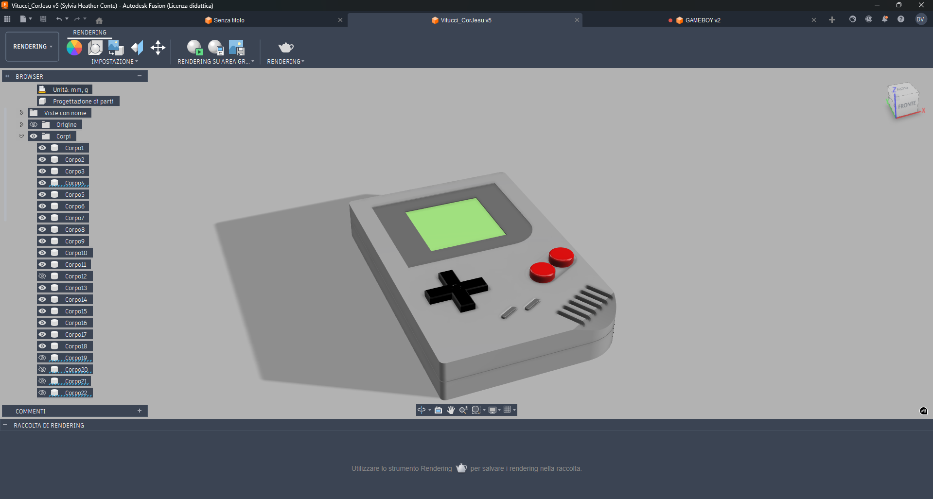 screenshot gameboy fusion360