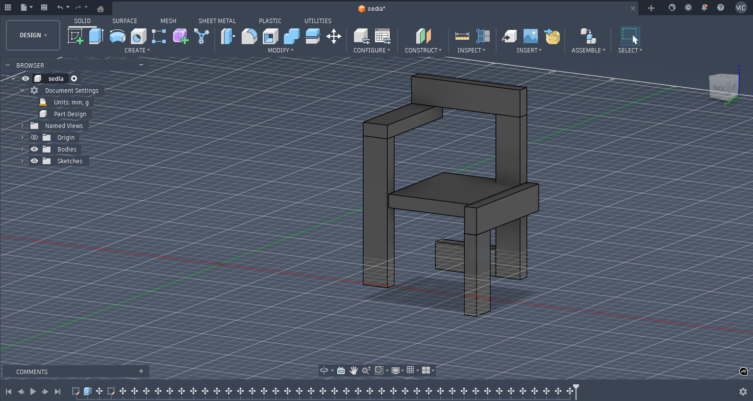 screenshot sedia fusion