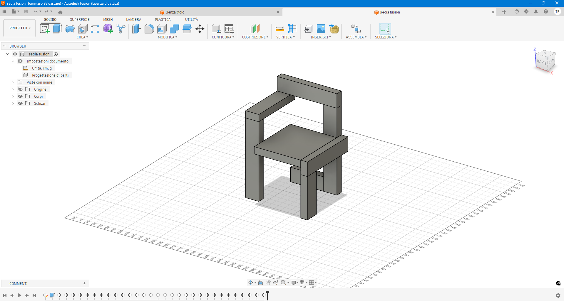 screen sedia Steltman