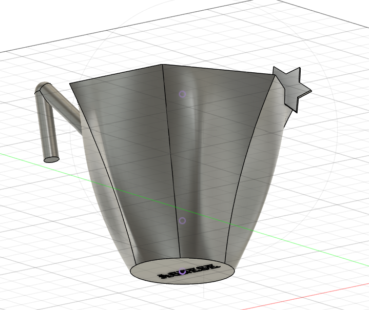 tazza con comando loft