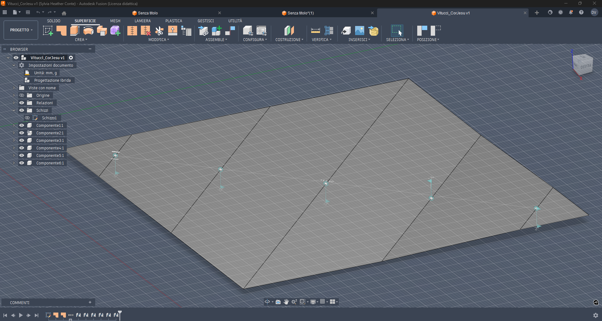 screenshot animazione origami1